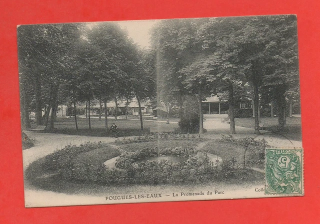 POUGUES LES EAUX - La promenade du parc (4552)