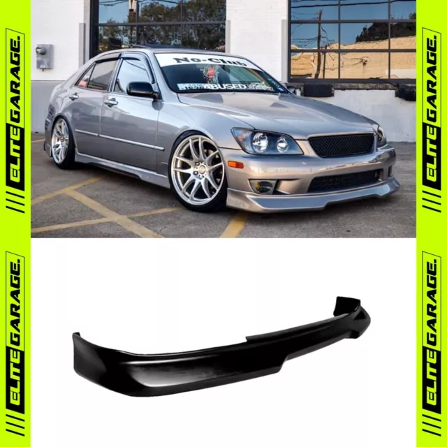 Fits LEXUS IS200 IS300 - TRUST Style Front Bumper Lip Spoiler Altezza (98-05)