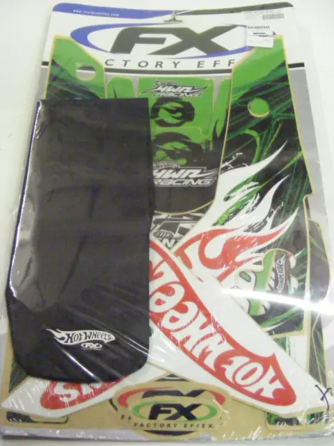 kit deco FX complet avec housse de selle KAWASAKI  KXF 250 06-07 (hot wheels)