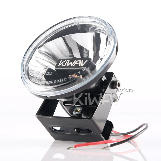 KiWAV 4" LED round headlight magnesium alloy super bright 1000lm 12W x 1PCE ε