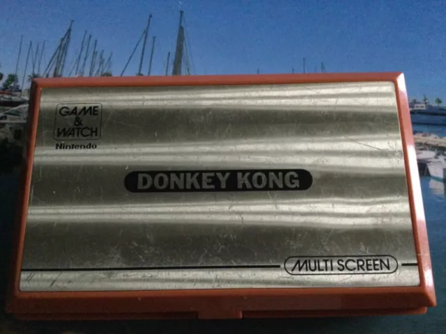 Nintendo Multi Screen game and watch donkey kong