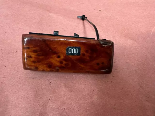 BMW E38 740I 740IL 750IL Wood OBD Cover OEM 131K Miles