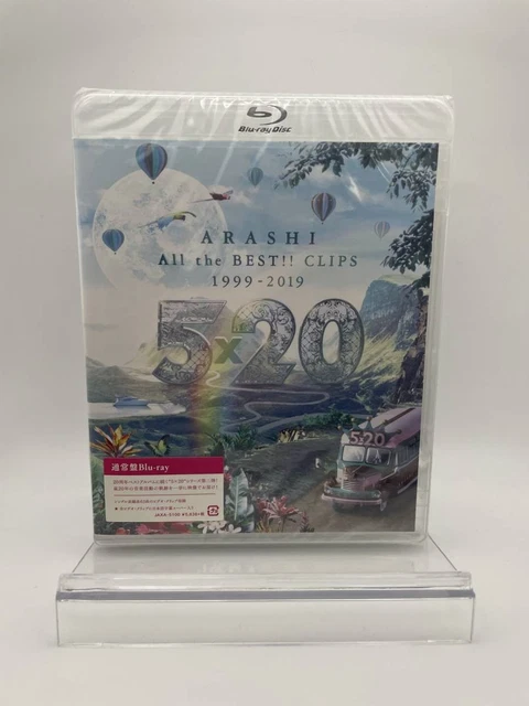 M BLU RAY Arashi 5 20 All the BEST CLIPS 1999 2019 Regular Edition