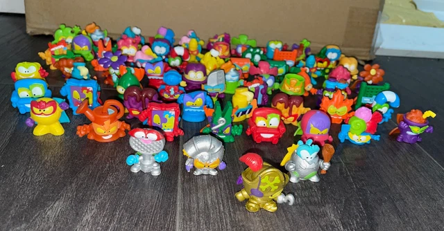 SUPERTHINGS MUTANT BATTLE Series - Bundle of 65 figures including rares ...