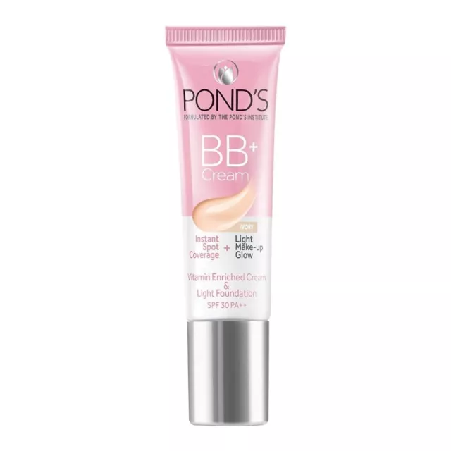 Crema Pond's White Beauty BB+ con FPS 30, acabado crema, 9 g