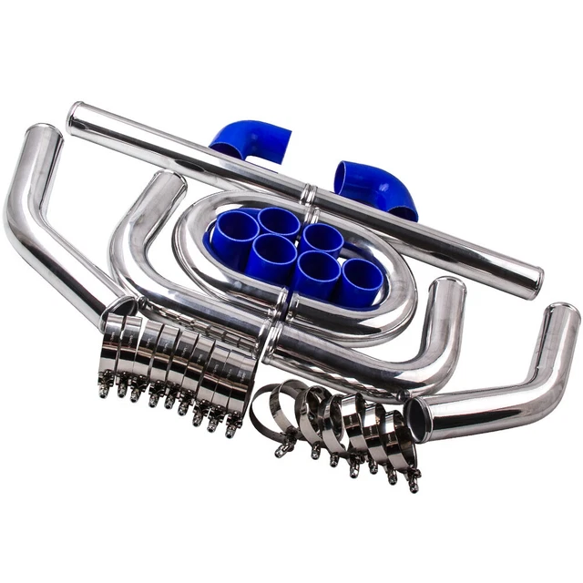 Coude Aluminium 90° Tuyau Durite Turbo Intercooler - Toutes Tailles De 16 à 102 Mm Épaisseur 2mm