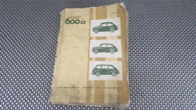 110.316 Catalogue Parts Replacement for Fiat 600 1 Edition