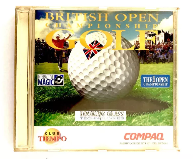 British Open Championship Golf Completo Perfecto Pc Cd Rom