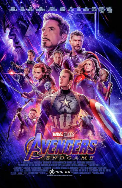 Avengers -  Endgame ( 11" x 17" ) Movie Collector's Poster Print ( T2 )- B2G1F