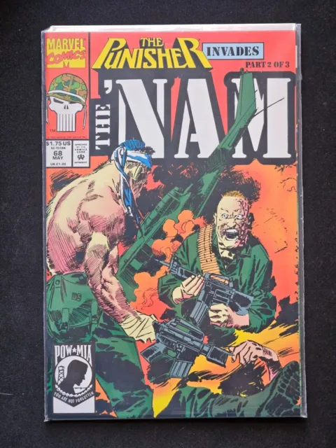The Punisher Invades NAM #68 Part 2 of 3 (Marvel Comics, 1992) VF/NM CombineShip