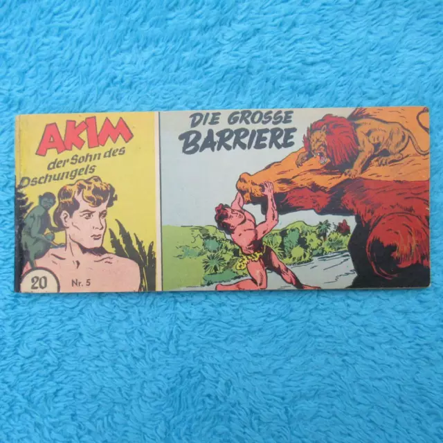 AKIM Nr 5 "DIE GROSSE BARRIERE" Piccolo Lehning Sohn des Dschungels 1958