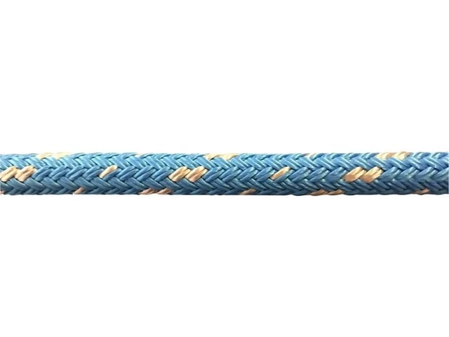 Coil 328 1/12ft Double Braided POLIESTERE112 High Tenacity Ø0 3/8in Azure Gott