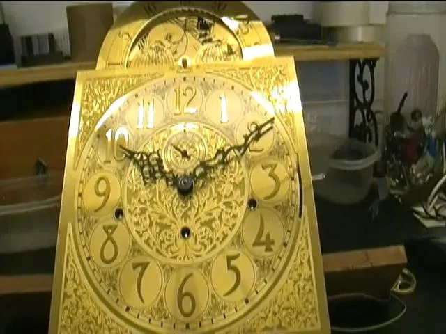 Clock Repair DVD Video - Grandfather Clock with Hermle 1161-853 Movement Repair