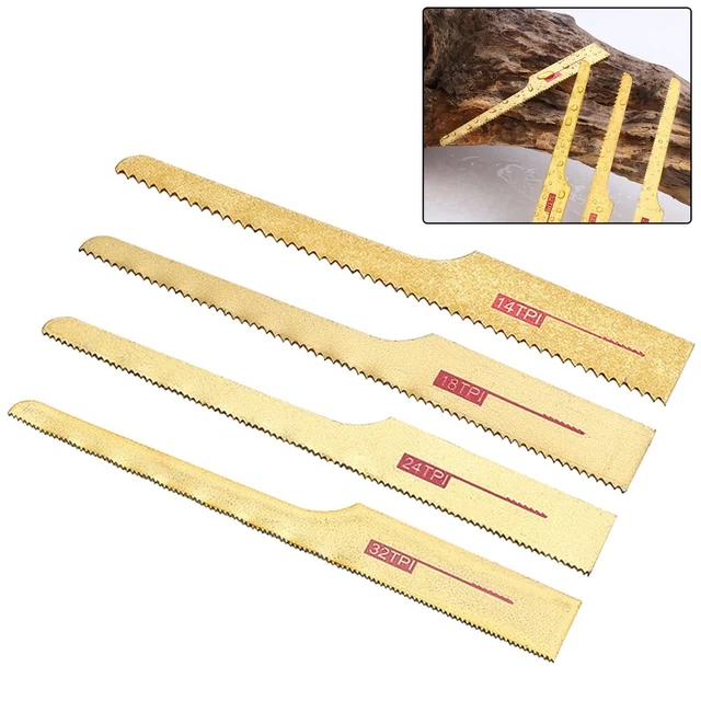 32TPI 14TPI Hojas de sierra neumática Aw Hojas Herramienta Accesorios Hojas de sierra
