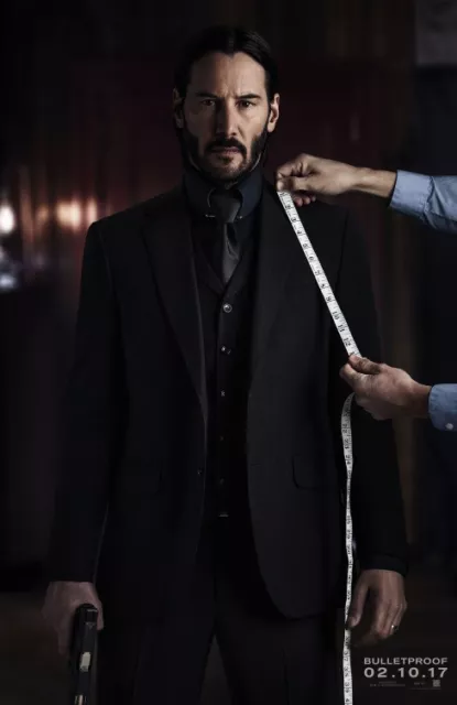 John Wick: Chapter 2, 2017, ORIGINAL, Double Sided, Rolled,One Sheet 27”x40”.