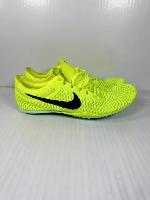 Nike Zoom Mamba V Track Running Shoes Volt Black Size 9 DR9945-700 BRAND NEW