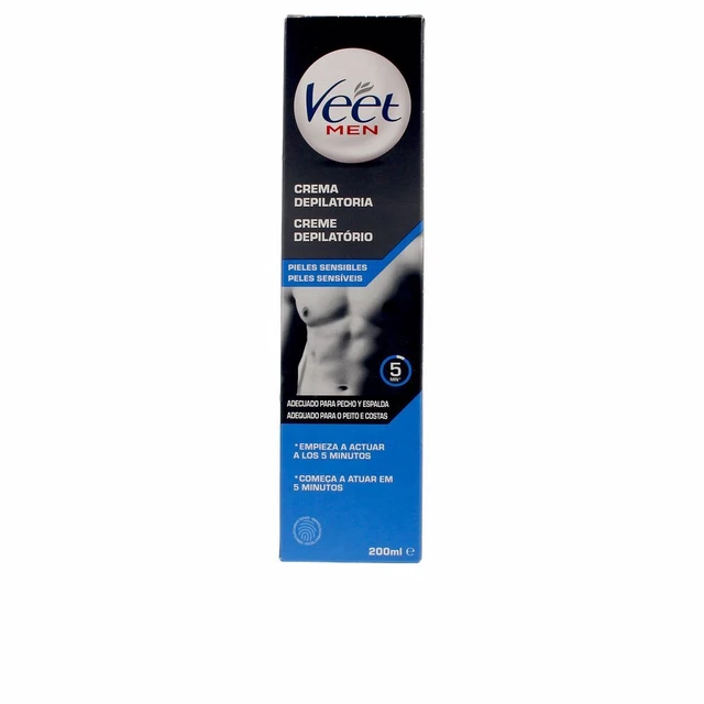 Hygiène Veet men VEET MEN gel crema depilatoria piel sensible 200 ml