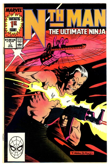 Nth Man the Ultimate Ninja #1 VG 1989 Marvel Comics