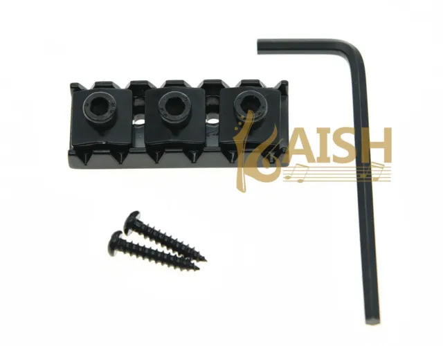 42 mm schwarze Gitarre Sicherungsmutter Saitenverschluss für Floyd Rose Gitarre