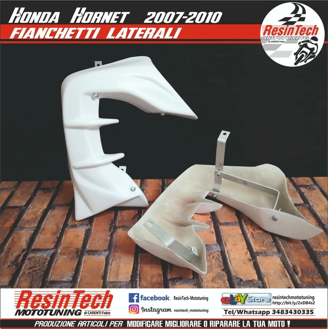Fianchetti laterali per moto HONDA HORNET anni 2007/2010 - staffe incluse