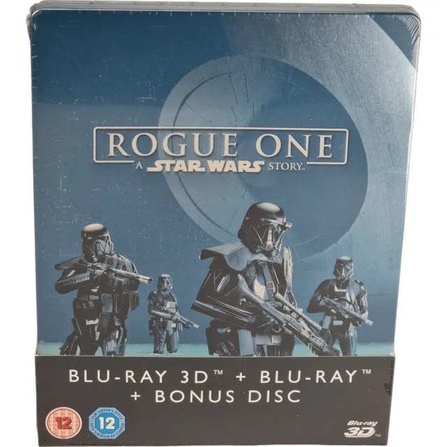 Rogue One: A Star Wars Story Blu-ray 3D + Blu-ray SteelBook Zavvi Édition limité