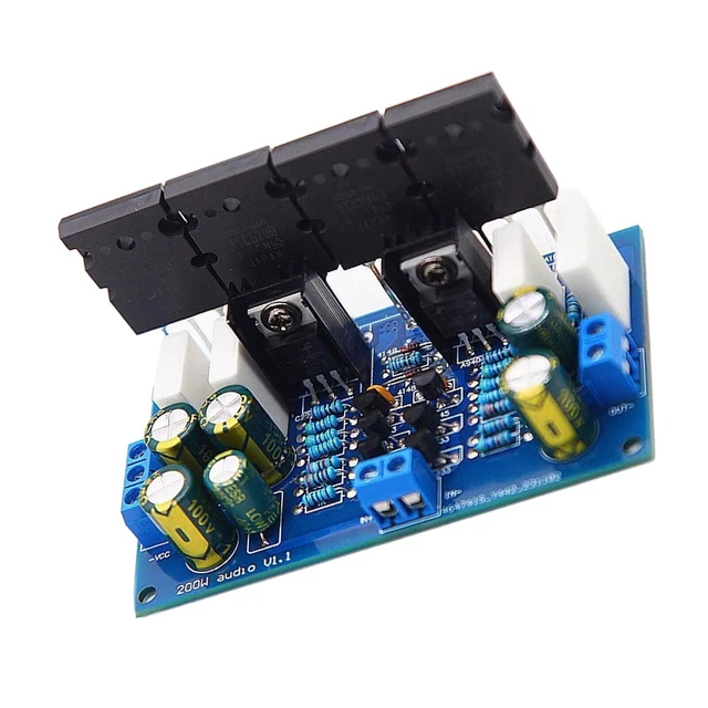 NEW DC 35-60V 200W HiFi Audio Mono Power Amplifier Board Module ...