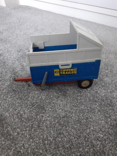 Britains 1/32 Remorque Avec Balles – Modèle 9565 Pour Collectionneur De Ferme Miniature