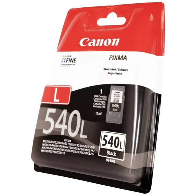 Cartouche d'encre originale Canon PG-540L Noir main image 1