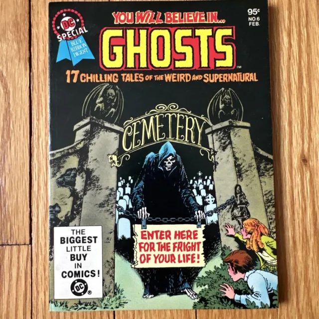 Dc Special Blue Ribbon Digest #6, Will You Believe In ...Ghosts, Rare/Htf, 1981!
