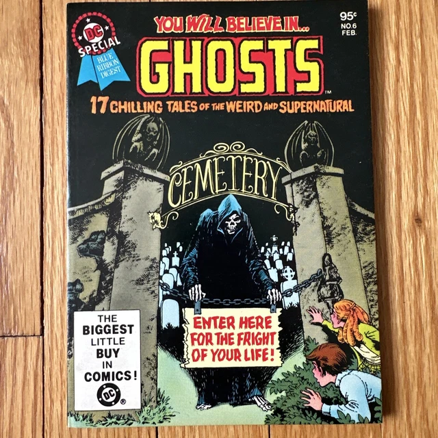 Dc Special Blue Ribbon Digest #6, Will You Believe In ...Ghosts, Rare/Htf, 1981!