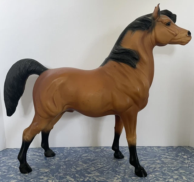 Vtg Hartland Horse~1970-73~Tan Bay 11" Arabian Stallion~HTF!!!