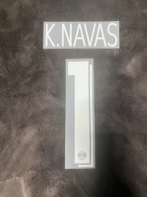 Flocage PSG officiel K. NAVAS -- adulte - Sport & Plein air