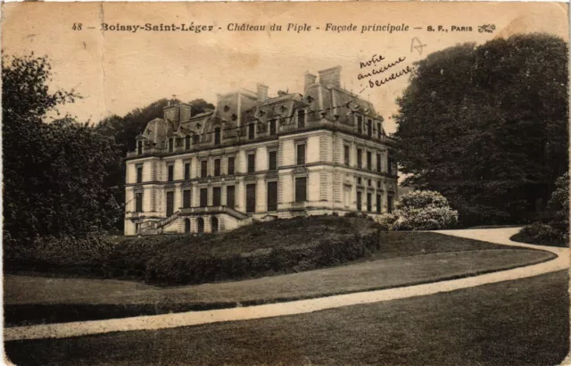 CPA AK BOISSY-St-LIGHT - Chateau du Pipe - Main Facade (659716)