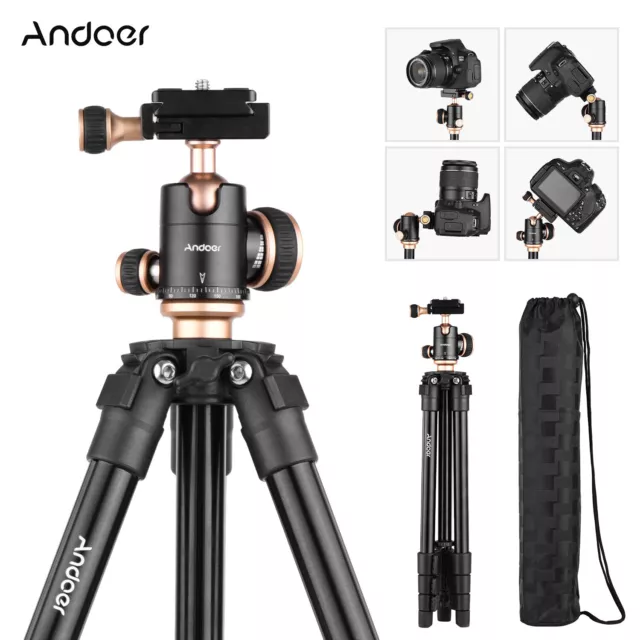 Andoer Camera Tripod Stand Holder For Camcorder Telescope Binoculars 18lb W6V8