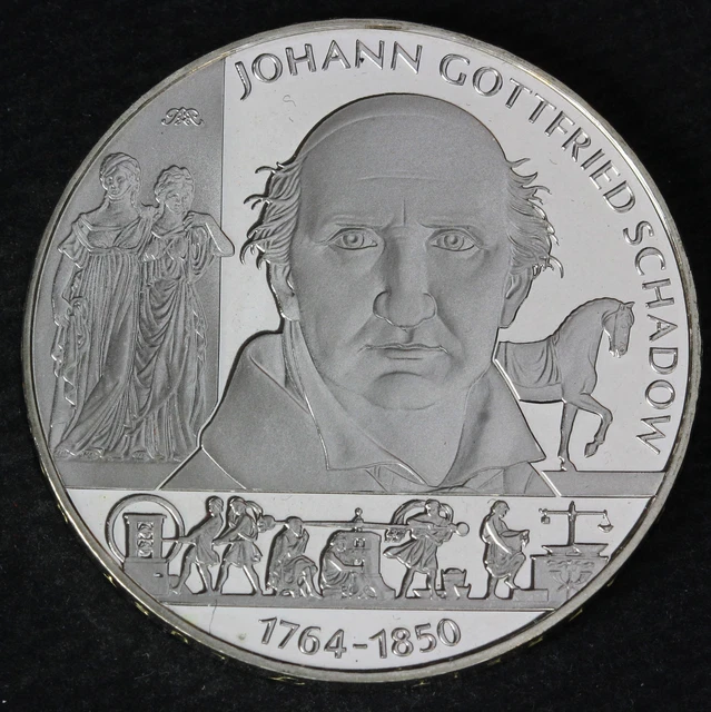 GERMANY 10 Euro 2014 A Proof - Silver 0.625 - Johann Gottfried Schadow - 304 GERMANY 10 Euro 2014 A Proof - Silver 0.625 - Johann Gottfried Schadow - 304