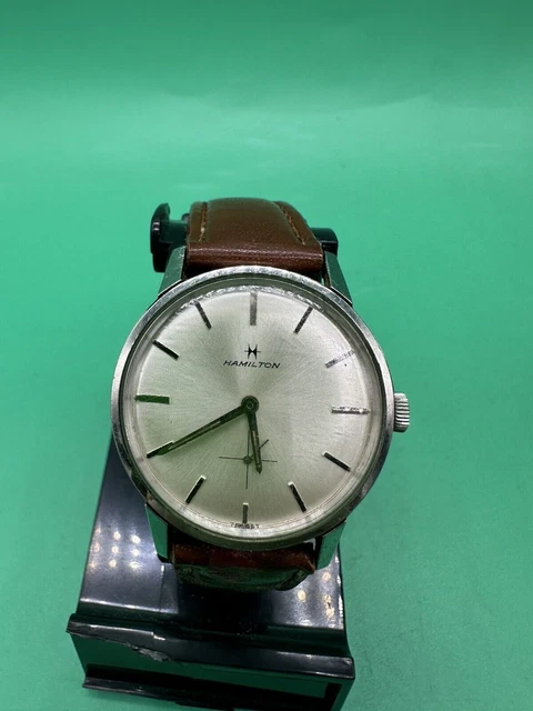 Hamilton Thin 19001-3 Wind Up Stainless Steel Vintage 1970\'s Mens Watch 34mm Hamilton | Accessories | Hamilton Thin 9013 Wind Up  main image 2
