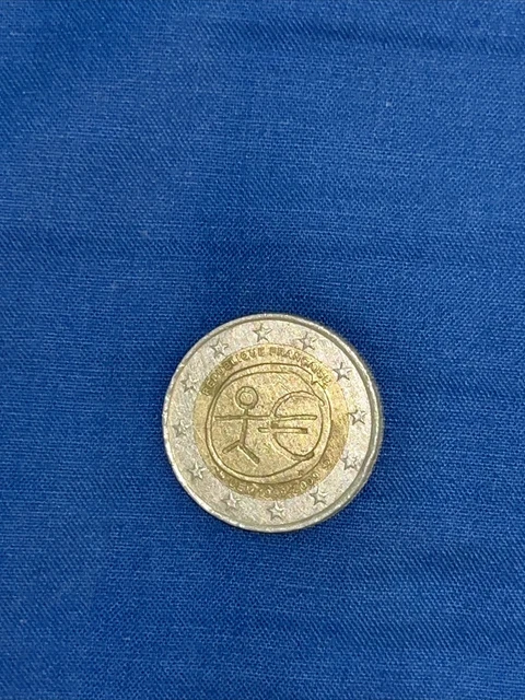 moneta 2 euro omino stilizzato
