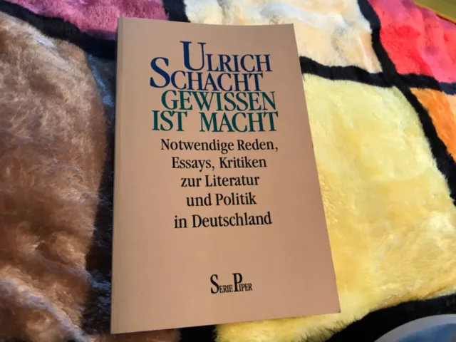 Ulrich schacht gewissen ist Macht 1u