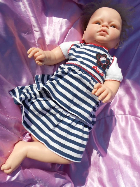 LOT DE 18 v tements pour b b fille 3 mois ou poup e reborn