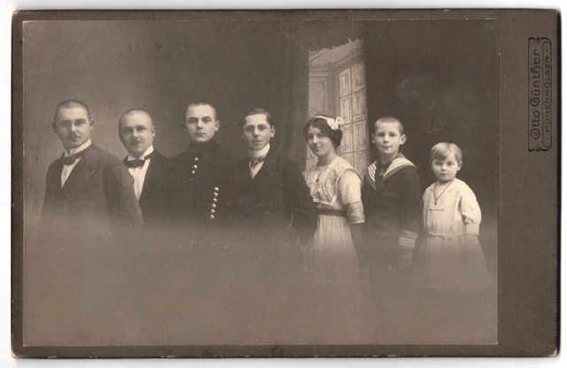 Fotografie Otto Günther, Hohenmölsen, Weissenfelserstrasse, Portrait junge Leut