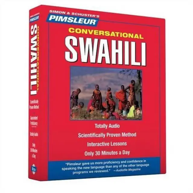 Pimsleur Swahili Konversationskurs - Level 1 Lektionen 1-16 CD: Sprechen lernen