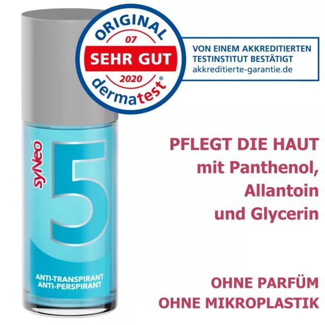 syNeo 5 Antitranspirant Roll-On Détranspirant contre la transpiration excessi... 2