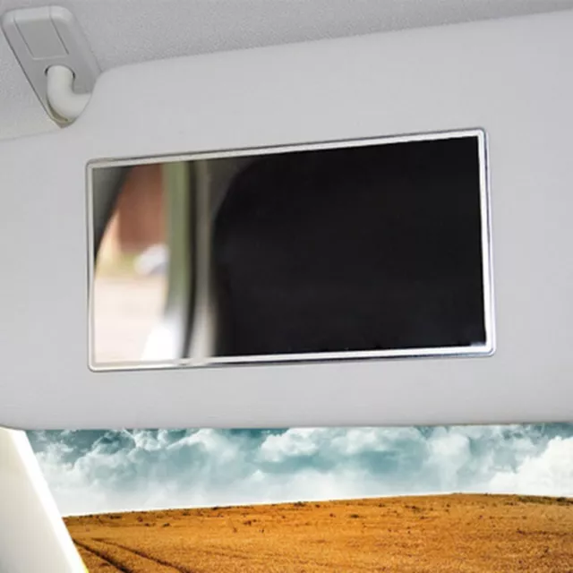 Miroir pare-soleil de voiture en acier inoxydable premium pour des mises à nive