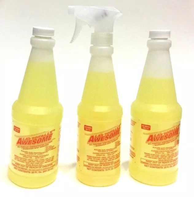 3 All-Purpose Cleaner 2 - 20 oz refill 1- 16 oz spray La’s Totally Awesome 2