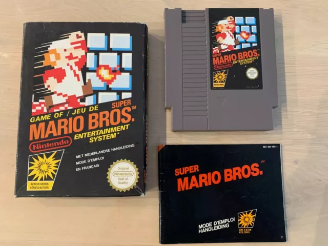 SUPER MARIO BROS complet version française FAH pour Nintendo NES