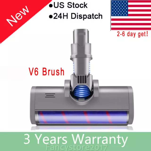 For Dyson V6 Brush Head SV03 SV04 Absolute Motorhead Animal Cordless Vacuum New