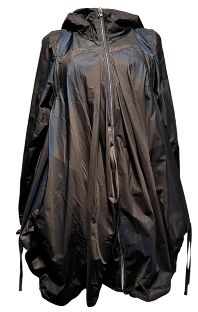 Poncho Trench Imperméable Marithé Et François Girbaud Marron Satin - Taille 36, Occasion Très Bon état