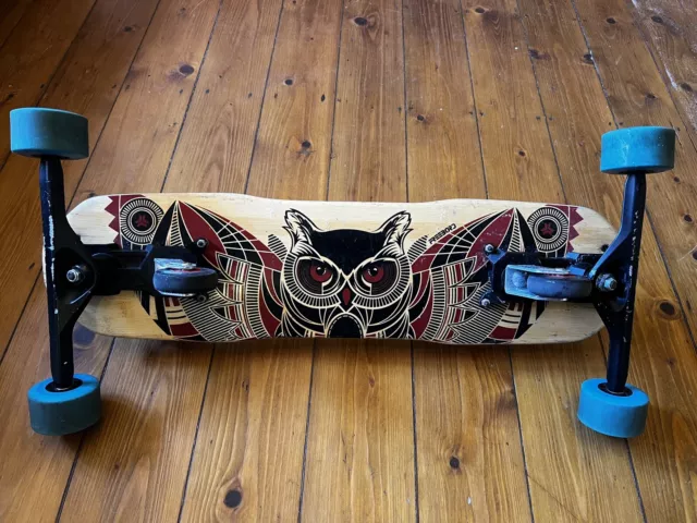 Freebord Street Snowboarding Bamboo Skateboard 77cm