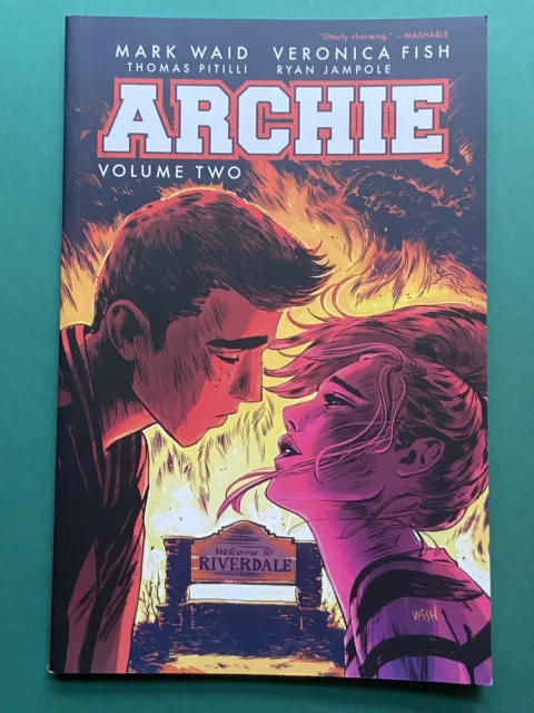 Archie Volume 2 TPB NM (Archie Comic 2014) 1st Print Graphic Novel Mark Waid