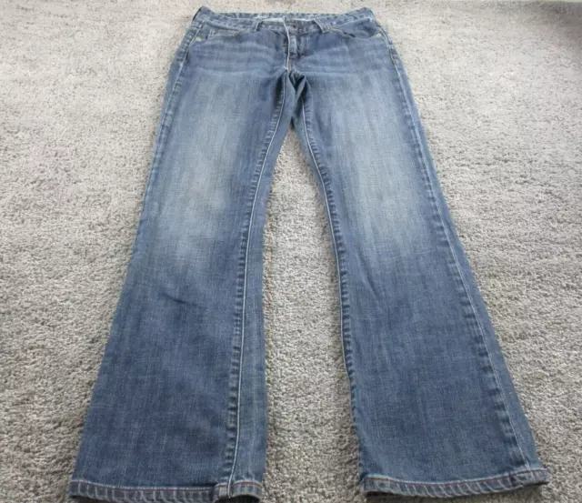 Levis Boot Cut Jeans 2 26 W26 L30 Denim Mid Rise Stretch Womens